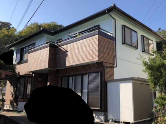 一条工務店で建てられたお家の外壁塗装（沼津市・Ｓ様邸）