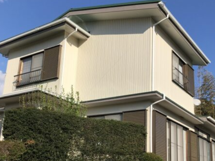 銅板製屋根の遮熱塗装（三島市・Ｔ様邸）