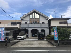 （沼津市　S様邸）鉄筋コンクリート住宅、目地の塗り分けで高級感アップ！