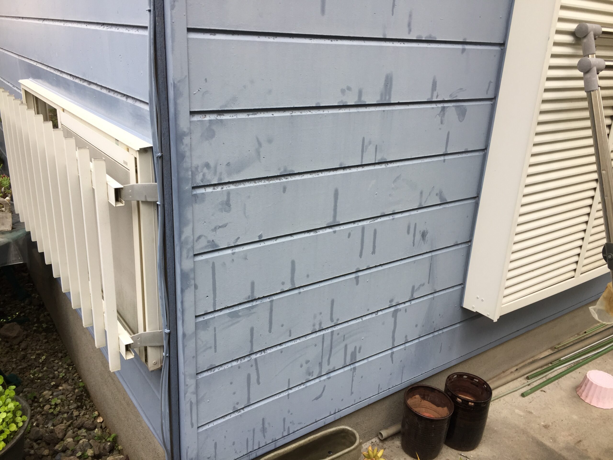 富士市外壁屋根塗装外壁の退色