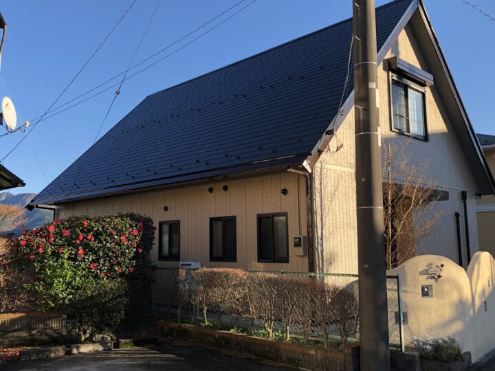 ミサワホームの特質に合わせた外壁・屋根・付帯物塗装（御殿場市・Ｎ様邸）