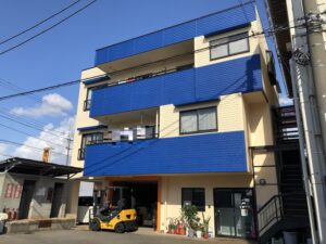 沼津市・Ｓ様邸　ＡＬＣ外壁の施工事例～バルコニー外壁の塗り分け～　| 静岡県沼津市・三島市・富士市・静岡市の外壁塗装・屋根塗装専門店塗替え情報館