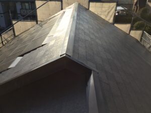 屋根への遮熱塗料塗布による二階の暑さの解消（三島市・Ｆ様邸）