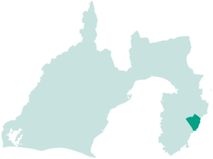 東伊豆町　地図