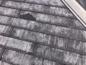 カラーベスト屋根　カバー工法
