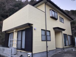 伊豆市・A様邸　外壁塗装　屋根塗装　付帯物塗装　｜静岡県沼津市・三島市・富士市・静岡市の外壁塗装・屋根塗装専門店　塗替え情報館