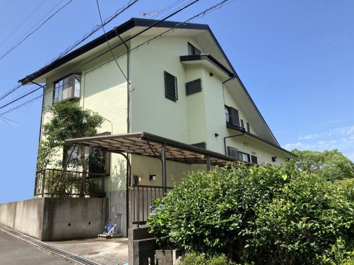 伊豆の国市・H様邸 外壁塗装 屋根塗装 付帯物塗装 |静岡県沼津市・三島市・富士市・静岡市の外壁塗装・屋根塗装専門店 塗替え情報館