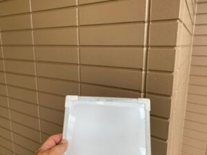 上塗り　上塗り２回目