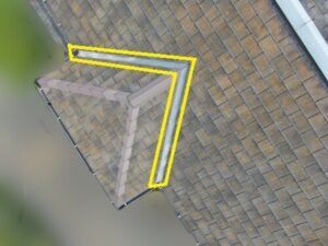 屋根板金　谷板金