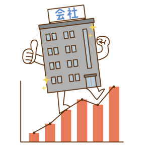 会社　業績向上