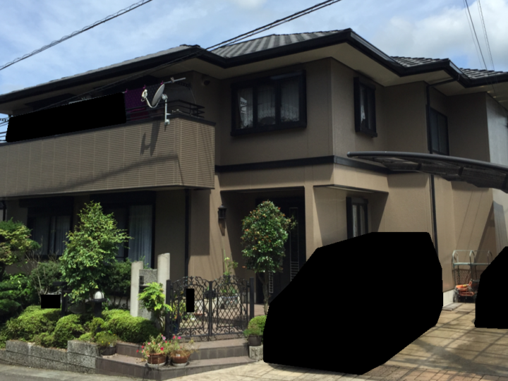 積水ハウスで建てたお宅のサイディング外壁塗装とベランダ手摺りの塗装など（三島市・Ａ様邸）
