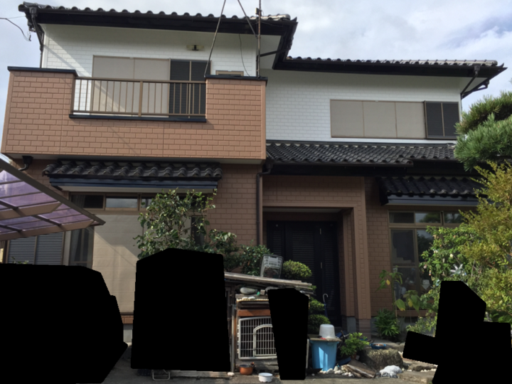 塗膜の浮きがあったＡＬＣ(パワーボード)の外壁塗装とシーリング打替え（駿東郡清水町・Ｓ様邸）