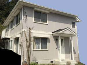 ダイワハウス住宅の外壁塗装と屋根塗装、シャッターOH（裾野市・Ｆ様邸）