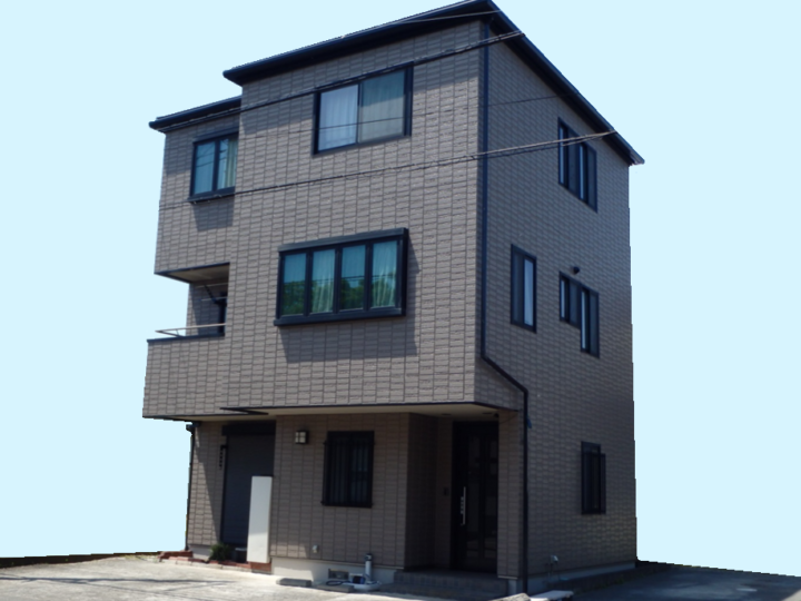 色褪せが多く雨漏りもあった積水ハウス住宅の外壁塗装とシーリング・カラーベスト屋根塗装（三島市・S様邸）