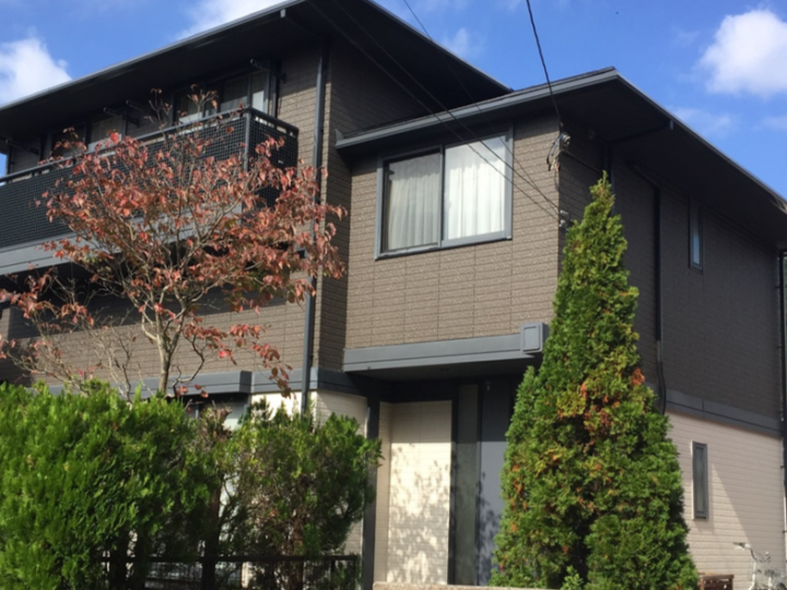 築15年ミサワホームで建てたお宅のツートン2色分け外壁塗装（沼津市・Ｈ様邸）