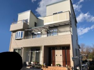 築10年・タマホーム住宅の外壁塗装と屋根塗装（裾野市・Ｈ様邸）