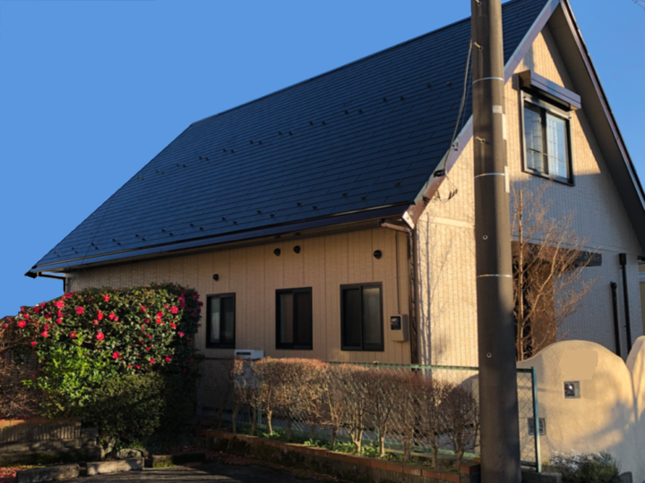 ミサワホームの特質に合わせた外壁・屋根・付帯物塗装（御殿場市・Ｎ様邸）