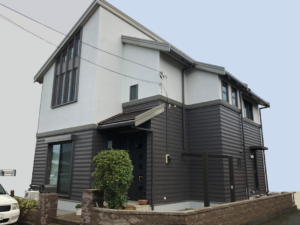 （伊豆の国市　W様邸）マルチカラーで一味違った意匠性を演出