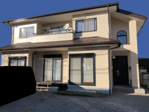 富士市・Ｓ様邸　上品なワインレッド色の屋根塗装・外壁塗装　| 静岡県沼津市・三島市・富士市・静岡市の外壁塗装・屋根塗装専門店塗替え情報館