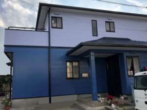 裾野市・Ｋ様邸　パナホーム　２色使いで初めての塗替え　|静岡県沼津市・三島市・富士市・静岡市の外壁塗装・屋根塗装専門店塗替え情報館
