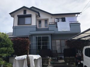 塗装箇所　外壁