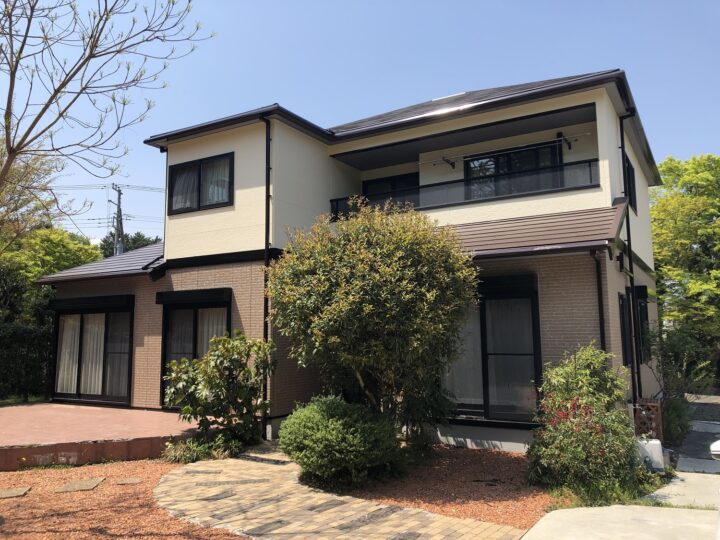 御殿場市・Ｓ様邸　ミサワホームの外壁を模様付けで塗装　外壁塗装　付帯物塗装　屋根カバー工法　|静岡県沼津市・三島市・富士市・静岡市の外壁塗装・屋根塗装専門店塗替え情報館