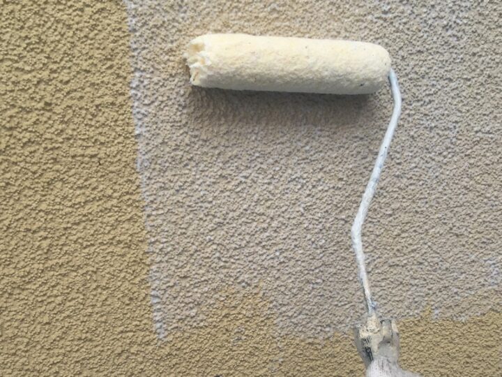 外壁下塗り
