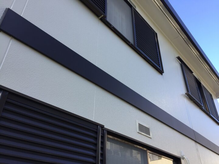 胴差(帯)カバー板金工事