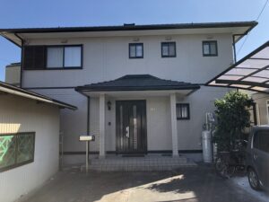 パナホームの明るい外壁への塗替え（富士市・Ｏ様邸）