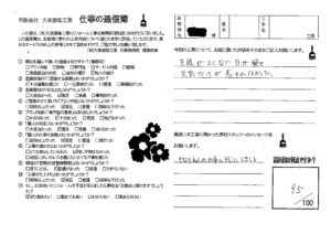 【三島市】 外壁屋根塗装工事を行ったお客様