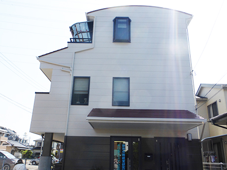 屋根塗装　外壁塗装　付帯物塗装　三島市　Ｍ様邸
