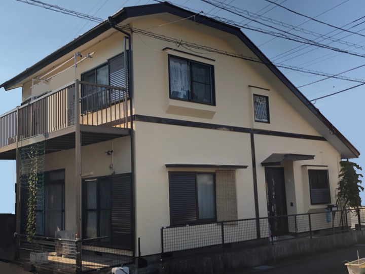 清水町・Ｔ様邸　現状色を蘇らせる塗装　外壁塗装　屋根塗装　付帯物塗装　｜静岡県沼津市・三島市・富士市・静岡市の外壁塗装・屋根塗装専門店　塗替え情報館