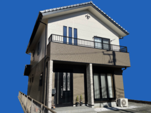 富士市・M様邸　外壁2色塗り　｜静岡県沼津市・三島市・富士市・静岡市の外壁塗装・屋根塗装専門店　塗替え情報館