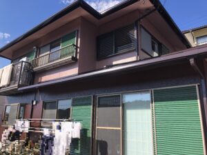 塗装箇所　外壁