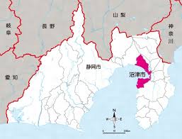 沼津市　地図