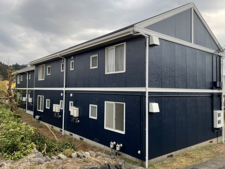 富士宮市 Sアパート　セキスイハウス　2棟建　|静岡県沼津市・三島市・富士市・静岡市の外壁塗装・屋根塗装専門店塗替え情報館