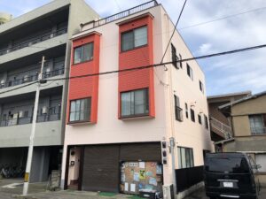 塗装箇所　外壁