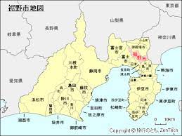 裾野市　地図