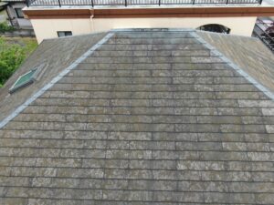 カラーベスト屋根　施工前