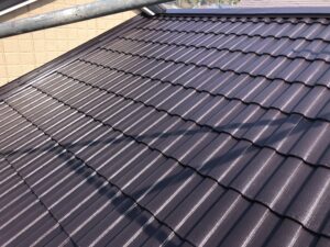 屋根塗装　セメント瓦屋根