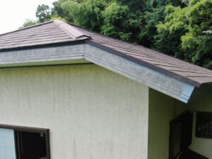 塗装箇所　破風板