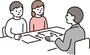 相談会　イラスト