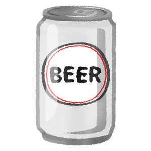 ビール　イラスト
