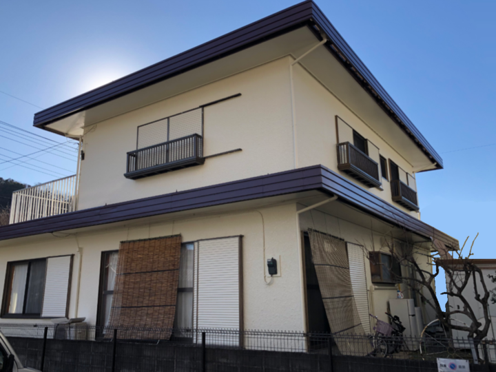 清水町・Ｋ様邸　セキスイハウスの現状色を生かした塗装　外壁塗装　屋根塗装　付帯物塗装　|静岡県沼津市・三島市・富士市・静岡市の外壁塗装・屋根塗装専門店塗替え情報館
