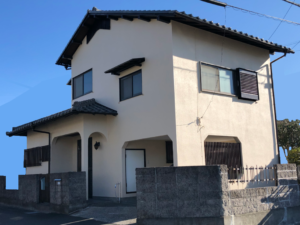 清水町・Ｓ様邸　元の色を蘇らせる外壁塗装　外壁塗装　付帯物塗装　｜静岡県沼津市・三島市・富士市・静岡市の外壁塗装・屋根塗装専門店　塗替え情報館