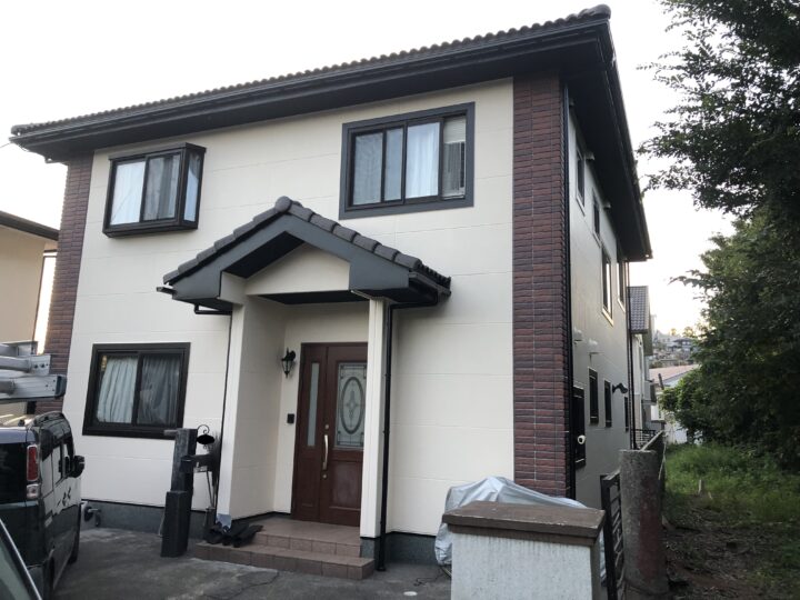 三島市・T様邸　現状色を蘇らせる塗装　外壁塗装　付帯物塗装　｜静岡県沼津市・三島市・富士市・静岡市の外壁塗装・屋根塗装専門店　塗替え情報館