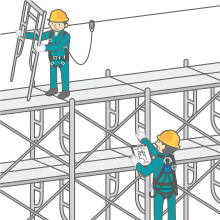 外壁塗装　足場解体