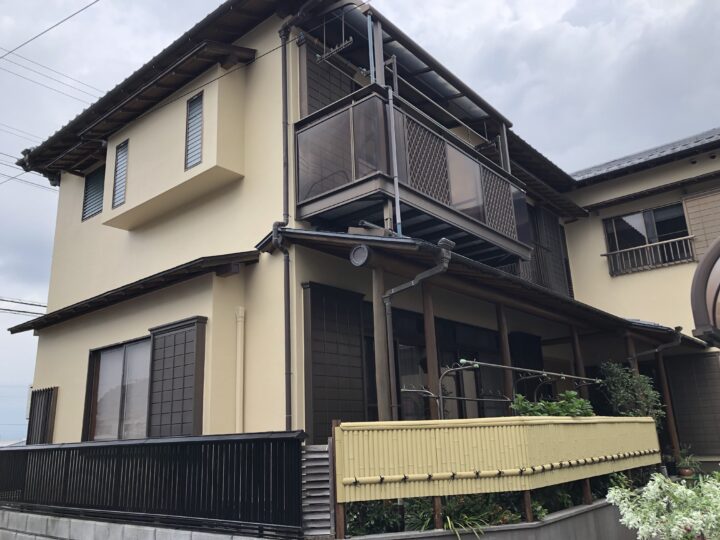 伊豆の国市・M様邸　現状色を蘇らせる外壁塗装　外壁塗装　付帯物塗装　|静岡県沼津市・三島市・富士市・静岡市の外壁塗装・屋根塗装専門店塗替え情報館