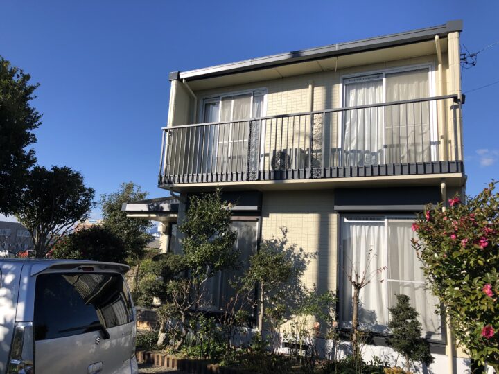 清水町・A様邸　元のクリーム色を蘇らせる外壁塗装　外壁塗装　屋根塗装　付帯物塗装　|静岡県沼津市・三島市・富士市・静岡市の外壁塗装・屋根塗装専門店塗替え情報館