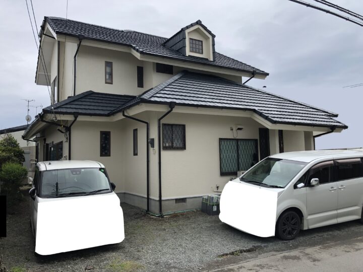 長泉町・S様邸　外壁塗装　屋根塗装　付帯物塗装　｜静岡県沼津市・三島市・富士市・静岡市の外壁塗装・屋根塗装専門店　塗替え情報館